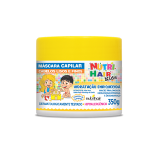 Máscara Nutri Hair Kids Cabelos Lisos 500g
