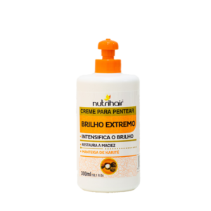 CREME DE PENTEAR BRILHO EXTREMO DA NUTRI HAIR 300ml