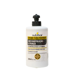CREME DE PENTEAR RECONSTRUÇÃO E FORÇA DA NUTRI HAIR 300ml