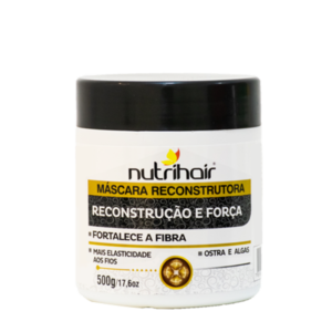 MÁSCARA RECONSTRUÇÃO E FORÇA DA NUTRI HAIR 500g