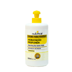 CREME DE PENTEAR HIDRATAÇÃO PROFUNDA DA NUTRI HAIR 300ml