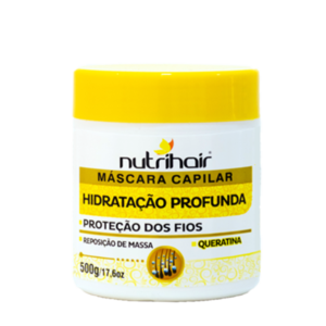 MÁSCARA HIDRATAÇÃO PROFUNDA DA NUTRI HAIR 500g