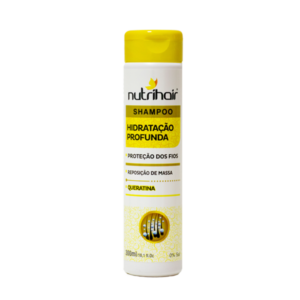 SHAMPOO HIDRATAÇÃO PROFUNDA DA NUTRI HAIR 300ml